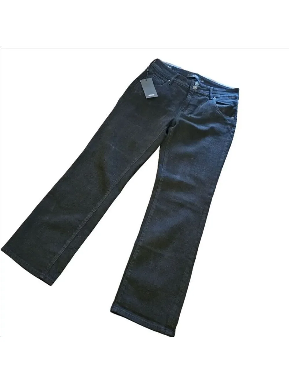 Women's Hudson NWT Black Mid-Rise Jeans Size 10 Waist 30